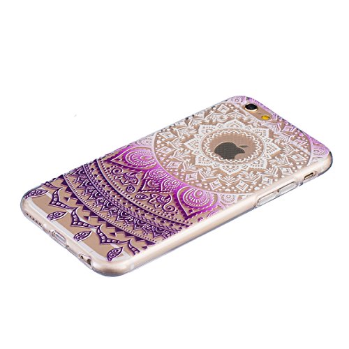 Funda iPhone 6 PLUS 6S PLUS XiaoXiMi Carcasa Transparente de Silicona Clear Soft TPU Silicone Case Cover Bumper Funda Protectora Carcasa Blanda Caso Suave Flexible Caja Delgado Ligero Casco Anti Rasgu  os Anti Choque Funda con Patr  n de Dise  o   nico para iPhone 6 PLUS 6S PLUS - Mandala Blanco P  rpura reviews Funda iPhone 6 PLUS 6S PLUS XiaoXiMi Carcasa Transparente de Silicona Clear Soft TPU Silicone Case Cover Bumper Funda Protectora Carcasa Blanda Caso Suave Flexible Caja Delgado Ligero Casco Anti Rasgu  os Anti Choque Funda con Patr  n de Dise  o   nico para iPhone 6 PLUS 6S PLUS - Mandala Blanco P  rpura