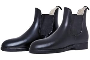 HKM SPORTS EQUIPMENT Jodhpurgummistiefel -Soft/Weit- Mit Teddyfutter, Unisex Trouser