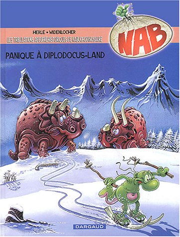 couverture de : Nab, Tome 7 : Panique &agrave; Diplodocus-Land