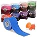 Produktbild Kinesio Tape Bchoice Tape Sport 5cm x 5m Rollenlänge Elastisches Therapeutisches Tape für Plantarfasziitis, Knöchel, Schienbeinkantensyndrom, Knie, Gelenk, Handgelenk, Rücken, Schulter
