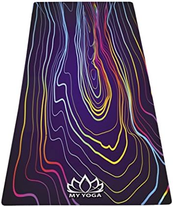 Yoga Mat - Thick, Non Slip, Eco Friendly with Carry Bag. Great for Exercise, Pilates, Fitness Workout or Camping.