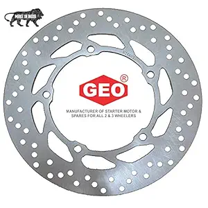 GEO Front Brake Disc Plate Compatible for Yamaha R15 Version -2