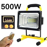 ✦ 4 MODO E IMPERMEABLE IP65: los reflectores LED presionan el botón de encendido. Luces de trabajo portátiles abiertas: 2000 lúmenes (150 vatios), 5000 lúmenes (350 vatios), 8000 lúmenes (500 vatios) de brillo y modo de flash de emergencia azul y rojo. El mejor equipo en caso de emergencia en carretera. Clasificación de protección a prueba de agua IP65, que garantiza que las luces de trabajo recargables funcionen en días lluviosos