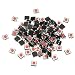 Produktbild Doradus 100pcs 5 Pin Taktile Drucktastenschalter Tact Switch 6 x 6 x 3.1 mm SMD