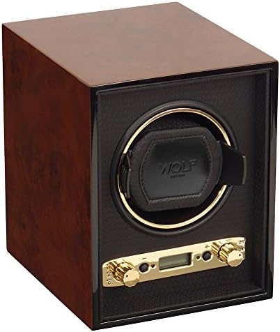 Wolf Meridian Modular Watch Winder Burlwood