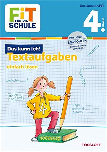 Download FiT FÜR DIE SCHULE: Das kann ich! Textaufgaben einfach lösen 4. Klasse