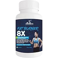 Naturstrong 100% Natural Fat Burner 8X Weight Loss Product Garcinia Combogia, Green Tea, Green Coffee Bean & Apple Cider…