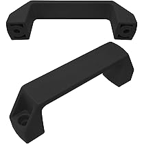 3 Maniglie A D In Plastica | Larghezza 140mm | Per Mobili, Porte, Cassetti | Resistente A Urti E Oli - Foto 3