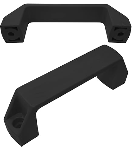 Set 2 Maniglie Per Mobili In Plastica Nera - 195 Mm, Design Moderno, Facili Da Installare - Foto 13