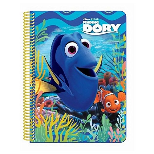 Buscando a Dory Le monde de Dory - Carnet Folio 80 feuilles Couverture rigide (Safta 511637065)