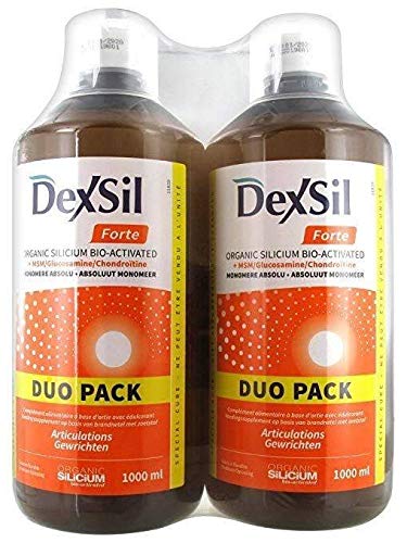 Dexsil Pharma Forte Articulaciones + MSM Glucosamina condroitina solución oral - Juego de 2 x 1 l