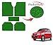 Auto Hub Anti Slip Car Grass Mats For Maruti Suzuki Zen - Green RS.1549.00