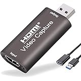 YUZE Video Capture Card HDMI to USB 3.0 Audio Video Capture Cards 1080p/4k Record Video Audio Grabber for capture 1080p 60fps