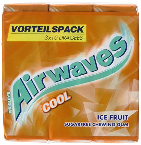 Preisvergleich Produktbild Wrigley's Airwaves Cool Ice Fruit, 5er Pack