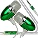 Produktbild Nokia Lumia 930,630, 635tragbare -Coloured Aluminium Hands Free-Kopfhörer-Kopfhörer-Headset mit Mikrofon Mic (Grün) ExclusiveTo Elite Accessories