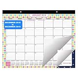 Calendario de Escritorio 2018/2019 por Belle Vous Planificador Grande de...