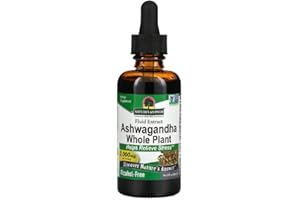 Nature's Answer, Ashwagandha Root (Ashwagandha-Wurzel), 2000mg, 60ml, Laborgeprüft, Glutenfrei, Sojafrei, Vegan, Vegetarisch, Ohne Gentechnik