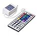 Produktbild Best Choise Dual-Ausgangs-Port-Anschlüsse Hochwertige 44 Tasten IR-Fernbedienung für SMD5050 3528 RGB LED-Streifen LED Tape + RGB Control Box Dimmer RGB Controller (1PCS) Energie sparen