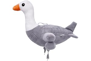 VeloStreamus Tralalero Tralala - Peluche italiano divertido de color rojo cerebro, tiburón suave con zapatillas, perfecto para niños y adultos, juguete coleccionable, peluche para fans. (Plane Goose)