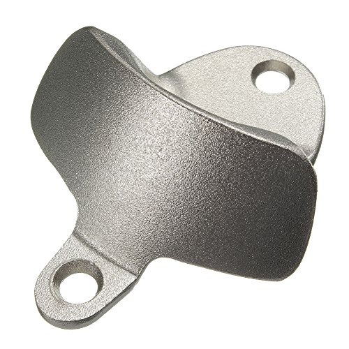 Psfy Edelstahl-Bierflaschenöffner zur Wandbefestigung, mit Schrauben - 3