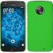 Produktbild PhoneNatic Case für Lenovo Moto X4 Hülle Grün gummiert Hard-Case Case