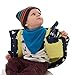 Baby/ Toddler fleece winter scarf (Bright blue)