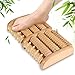 Produktbild OTraki Fußrolle 5 x 2 Holzwalzen Massagefussroller mit Abgerundeten Noppen Holz Fussroller Fersensporn Alterungsbedarf Fussrolle Reisegewerbe Fußrolle Massage Reflexzonenwerkzeug für Entspannung