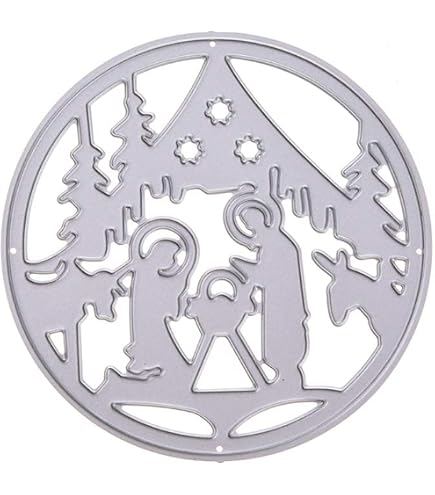 Fustelle in metallo per stencil, scrapbooking, album, francobolli, biglietti, goffratura