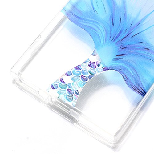 BONROY® Silikon Handy hülle für Sony Xperia XA1 TPU Gummi Taschen Weich Soft Back cover,Ultra Slim Skin TPU Fall-Abdeckung Protective Bumper für Sony Xperia XA1 - 3