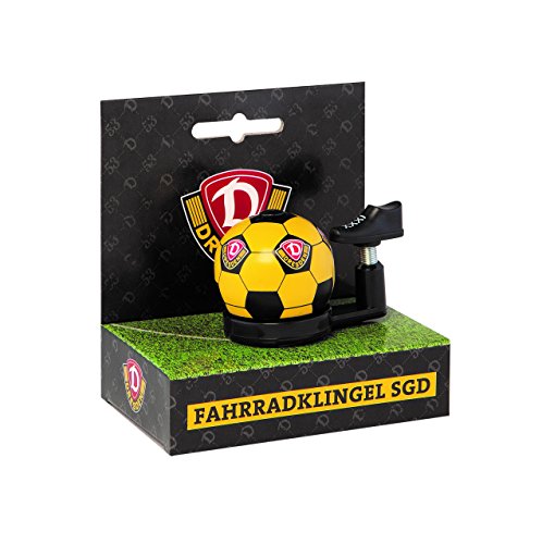 Preisvergleich Produktbild FANBIKE Dynamo Dresden Fahrradklingel gelb Uni