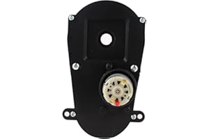 FTVOGUE Moteur électrique de boîte de vitesses RS380, composants de transmission Boîte de vitesses de direction à faible bruit résistant à l'usure pour les pièces de rechange pour enfants (12 V 5000 tr/min)