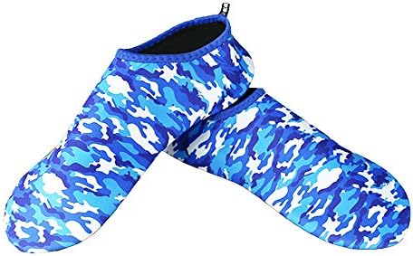 Qbuds Water Socks Footwear for Water Sports Diving Snorkeling, Paddling Boarding,Swimming, Beach Volleyball, Snorkeling, Sailing, Surfing, Yoga, Walking for Women and Men