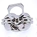 Price comparison product image Kingko® Metal Zinc Alloy 2 in 1 Finger Grip Ring Stand Hand Holder & Spinner Gyro Stress Toys for All Size of Phones or Tablets (F)