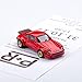 Produktbild corpus delicti Magnetischer Parkscheinhalter für das Armaturenbrett – Modellauto mit Magnet und selbstklebender Haftscheibe – Kultauto Porsche 934 RSR rot