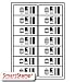 Produktbild 100 Blatt 1400 Etiketten. Royal Mail SmartStamp Online 99,1 x 38,1 mm 14 Etiketten pro Bogen SMART Porto Briefmarkenalbum standard option 1 basic Stempeln