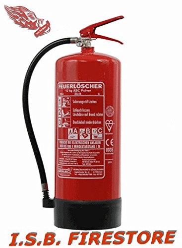 Preisvergleich Produktbild 12-kg-Feuerloescher-Dauerdruck-Pulver...