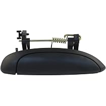Poignée STARKIT PERFORMANCE Poignée De Porte Extérieure Avant/arrière Droite Pour Renault Mégane 1 (1995-2002) - Noire, NEUVE Porte Manteaux