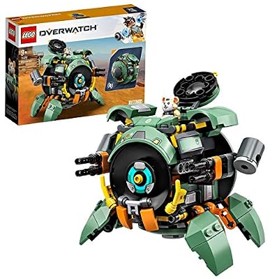 LEGO Overwatch® - Bouldozer, jeu de construction inspiré du jeu vidéo, robot de combat incluant Hammond le hamster, 227 pièces - 75976