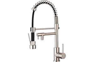 Essebagno Big Pro grifo con teleducha acero cepillado