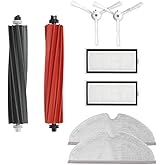8-Piece Set compatible with Profimar Roborock Q8 Max/Q8 Max+ robot vacuum cleaner models