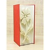Kreative Buchkunst I Blume I hangefertigtes Unikat