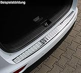 edle, hochwertige Optik AD Tuning ATAQ126 Ladekantenschutz Edelstahl Chrom glänzend