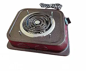 Pushkart || Electric Hot Plate Store With 1250W 1 Year Warranty 100% Copper Coil Heavy Duty Model-Hot Plate Make in India USAS-988