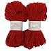 Produktbild Ophelia Italy BigArmKnit009 Paket 2x 100 g, Wollstrang dickes Garn, 70% Acryl 30% Schurwolle, rot