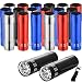 Produktbild 20 Stücke Mini Led Taschenlampe mit Lanyard Tragbare 9 Led Taschenlampe Schlüsselanhänger für Camping Reisen Kinder Party Favors, 4 Farben
