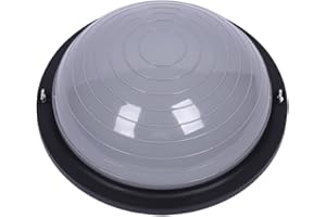 FANMURAN Balance Trainer Fitball Equilibrio Fitness Palla di Allenamento Equilibrio 46 cm con fascia elastica Stazione di Bilanciamento per Yoga Pilates Fitness