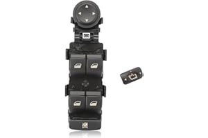 Botonera Interruptor Elevalunas para Citroen C5,Konuooer Interruptor de mando Elevalunas Puerta Delantera Izquierda para Citr0-en C8 807 96332289ZF 6554.HQ