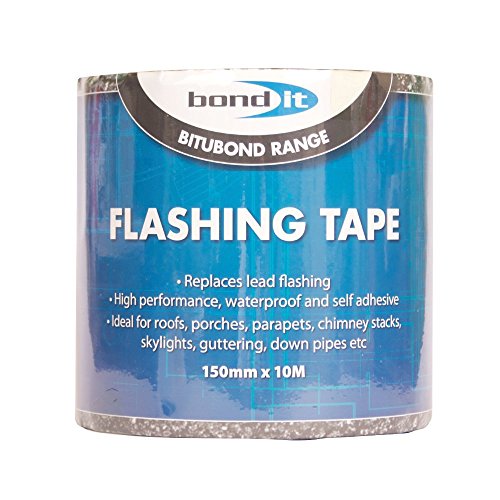 Bond-It Flashing Tape 150 mm x 10 metres  Peel & Seal Self-Adhesive Flashing Tape That 's Weatherproof, Tough, flexible & Easy to Use. Great for Roof Repairs. Choice of widths & Lengths.