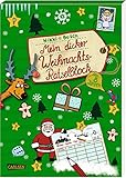 Mein dicker Weihnachts-Rätselblock: Rätsel, Spiele Witze, Scherzfragen, Labyrinthe und vieles mehr by Nikki Busch, Christiane Hahn