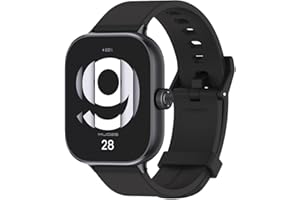 GIOPUEY Pasek kompatybilny z Redmi Watch 4, miękki silikonowy pasek do zegarka, zamiennik paska [odporny na zużycie] [oddychający]